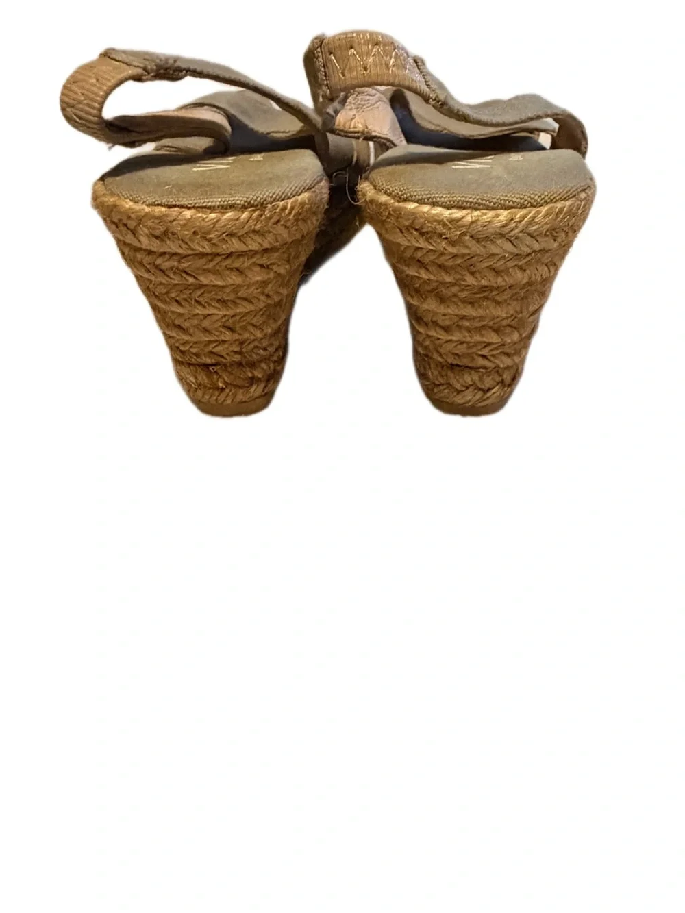 Viscata Barcelona Tan Espadrille Slingback Sandals 38/7.5